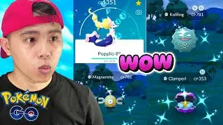 Mình Có Thêm 4 Shiny Đẹp và Lucky Popplio Trong Ngày Cộng Đồng | Pokemon GO