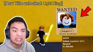 Light King Bounty Hunting TOXIC PLAYERS In Blox Fruits