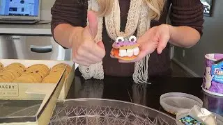 Making Monster Cookies!