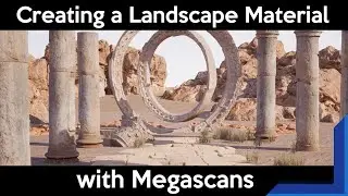 Quixel Tutorial Beginner: Surface Megascans as Landscape in Unreal Engine
