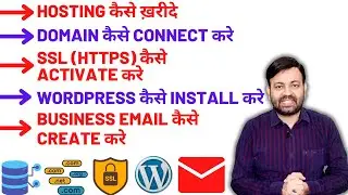 How To Buy Affordable Hosting & Connect With Domain | Activate Free SSL & Install Wordpress (2022)