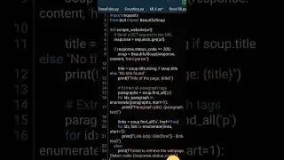 web scraper #programmingtutorial