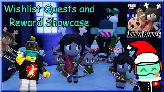 ALL 16 Christmas Wishlist Contracts Tutorial and Carol Skin Showcase - Tower Heroes