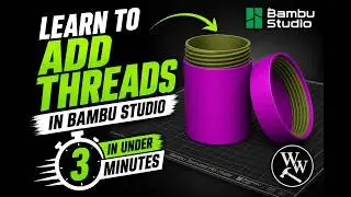 Learn to Add Threads in Bambu Studio in Under 3 Minutes