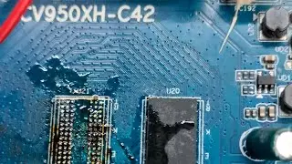 THOMSON CV950XH-C42 DEAD MOTHERBOARD RAM IC SHORT OR CHANGE REBOLING METHOD #shorts #viral