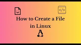 Linux: Create a File
