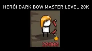 GROW CASTLE - Herói DARK BOW MASTER - Level 20K - Muitas dicas.