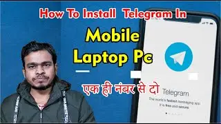 how to create telegram account | how to install telegram in laptop pc | telegram app | telegram