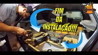 Finalizando a instalação da suspensão a ar no Gol!!! #suspensaoaar #carrorebaixados #volkswagen