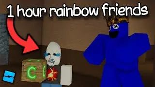 I made Rainbow Friends in 1 hour... | Roblox Studio