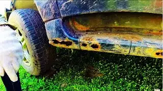 car repair. rust.