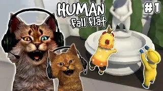 MAIN GAME LETOY LUCU SERU NGAKAK !! Ft. @Oyen Gameplay - Human Fall Flat Indonesia #1