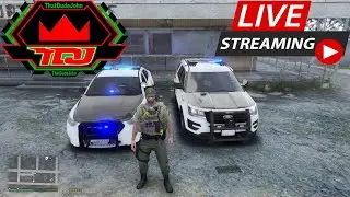 [🔴Live] GTA5 - LSPDFR - 0.4.8 - BCSO Patrol - Stream 41!