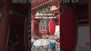 Visited #sensojitemple in #tokyo #japan #siteseeing #travel #temple #sensoji #tour #culture