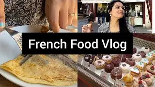 French Food Vlog | Budget Friendly Vegetarian Food Options in France | Rouen Food | The Ruby's Way |