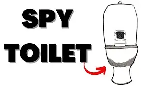 Cómo DIBUJAR al🎥SPY TOILET🚽 (Skibidi Toilet) How to DRAW SPY TOILET from SKIBIDI TOILET