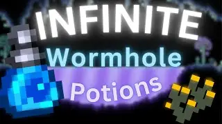 The BEST Method of Obtaining INFINITE WORMHOLES In Terraria (500+)