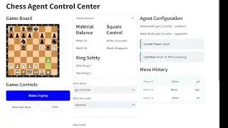 GPT-3.5 Standard vs GPT-3.5 Aggressive | AI vs AI Chess Play | Code available