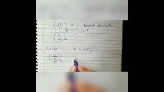 Partial derivative/differentiation|Thermodynamics|Chemistry for iit jam neet gate|Part-1