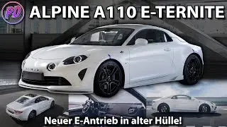 ALPINE A110 E-TERNITE - New e-drive in old shell!