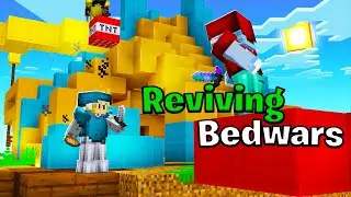 Trying to Revive Minecraft Bedwars (hypixel)