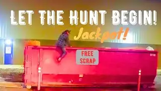 Dumpster Diving: Searching for Free Scrap Metal