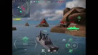Modern warships Italian destroyer Caio Duilio gameplay 