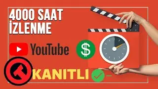 YOUTUBE 4000 SAAT VE SINIRSIZ İZLENME HİLESİ [PROGRAMSIZ] (KANITLI)