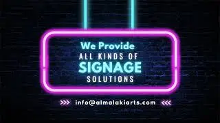 al malaki arts neon intro | signage | advertising | we provide all kinds of signage solutions