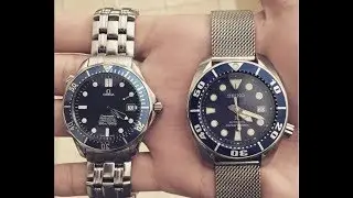 Seiko Sumo vs...Omega Seamaster? Sure, let's do it
