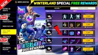 Winterlands Event Free Fire 2024🤯 | Free Fire New Event | Ff New Event Today | Upcoming new event ff