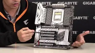 GIGABYTE X399 DESIGNARE EX Unboxing & Overview