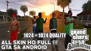 SKIN PACK Pedestrian Original HQ GTA SA Android