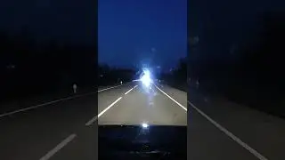 Встречная слепит фарами