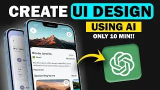 UI Design to Working App Using ChatGPT in 10 MIN!! | Complete Guide (No Code)