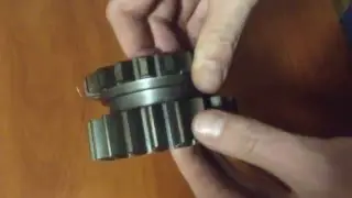 Шестерня привода 1-й ступени редуктора КПП МТЗ (Zб= 20 , Zм= 20)