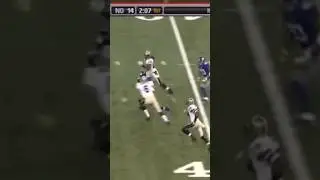 Thomas Morstead with the Take Down