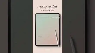 Never too late to start 2023 digital planner. #goodnotesplanner #ipadplanner #digitalplanners #bujo