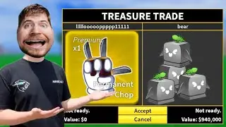 What people trade for permanent chop in Blox fruits...