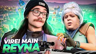JOGAR de REYNA é muito FÁCIL!! duo NUUH