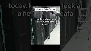 today, let's take a look at a new huawei data center. 