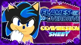 Flames Overdrive ✪ 2023 Commission Sheet