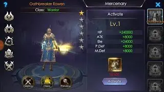 Activate Mercenary | Legacy of Discord