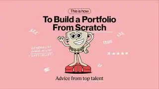 How to build a portfolio | Animation educational explainer video | Upwork | and action