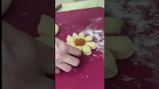 Красивая выпечка с повидлом👍🔥 Вариант формовки 4 