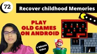 Retro games on android🎮📲|How to play retro games on mobile phone|