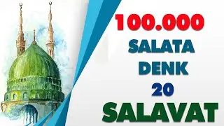YÜZBİN SALATA DENK  20 SALAVATI ŞERİF