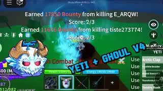 YETI + GHOUL V4 is free 30m bounty [mobile bounty hunting]