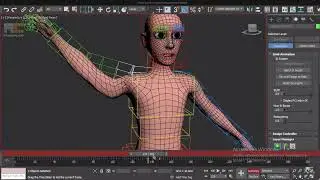Ваш первый 3D персонаж — подготовка анимации для теста кожи — 3ds Max CAT часть 3/7