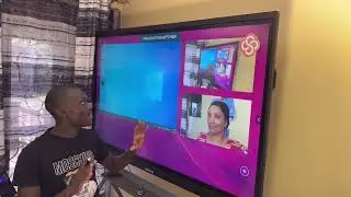 GIANT 85 INCH TV WITH TOUCHSCREEN, BUILT IN PC, WEBCAM, WiFi AP, ETC. INSTALMENT OR CASH: 0702094542